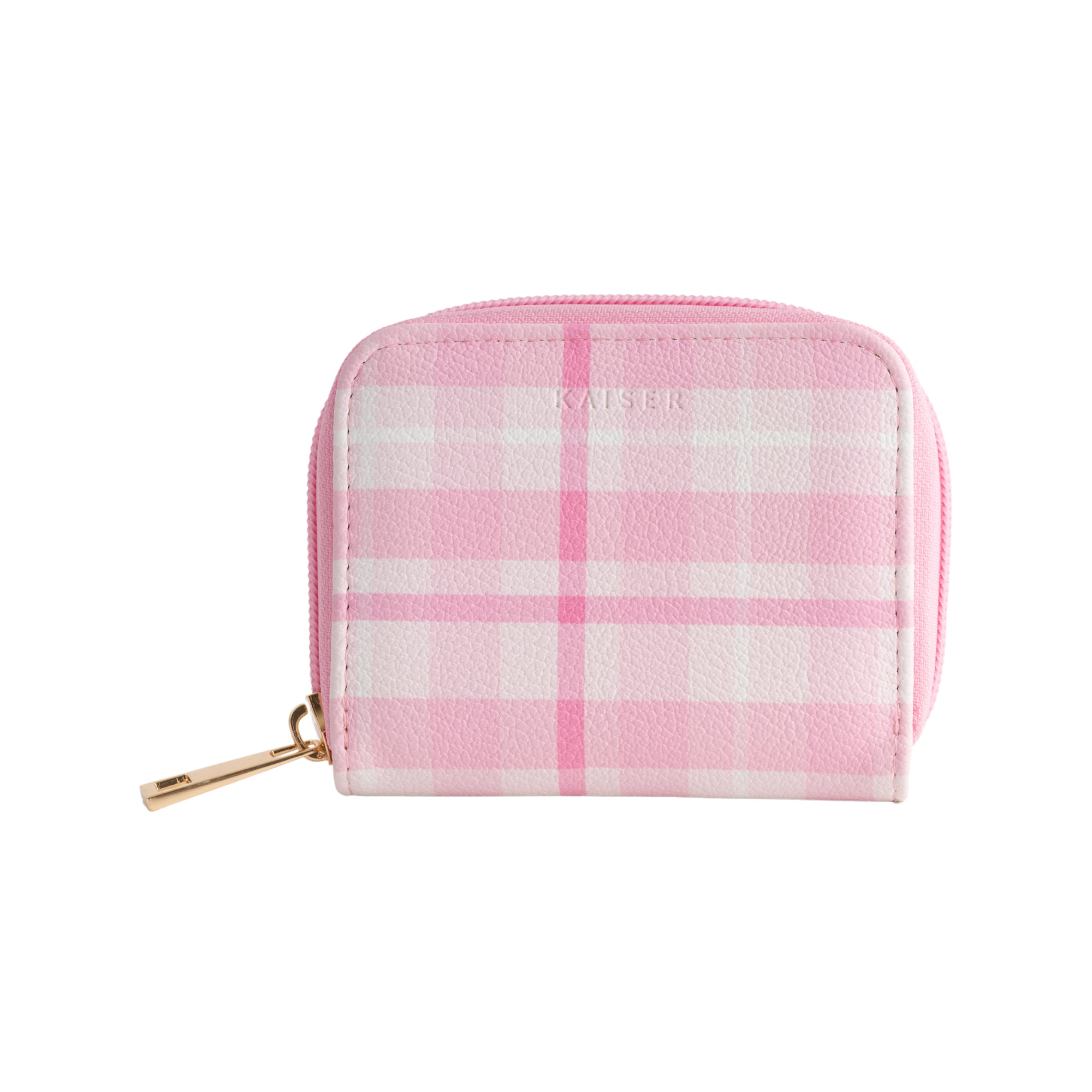 Zip Up Purse - Gingham